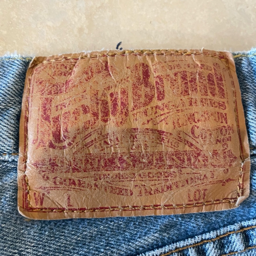 Lucky Brand Relaxed Jeans Size 29 Ladies Mens Perfectly Worn-In Just Right - Picture 8 of 16